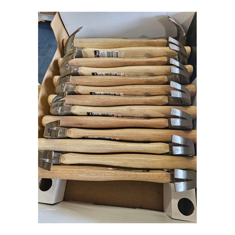 DRAPER REDLINE 16OZ CLAW HAMMER WITH HARDWOOD SHAFT 450G, STOCK NO: 67665