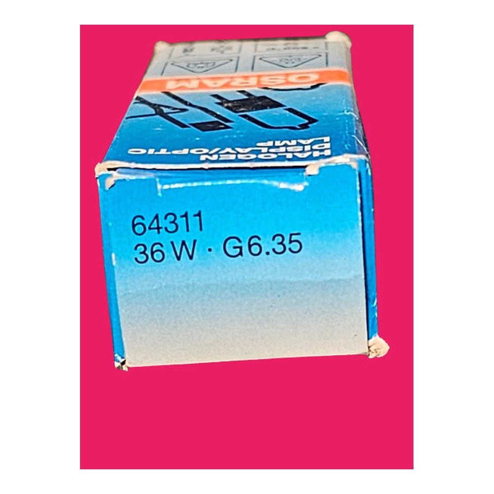 G6.35 36w Osram Halogen Display Optic Lamp Bulb 64311