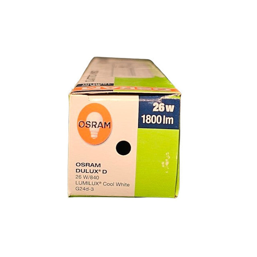 Osram Dulux D G24d-3 26w  2 Pin 1800lm 4000k Cool White Tube Lamp