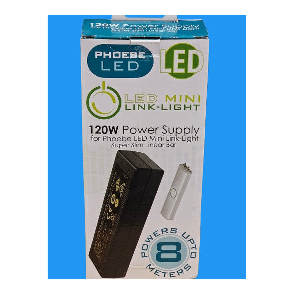 Phoebe 120w Mini Link Light Power Supply for LED Mini Link Light Powers up to 8m