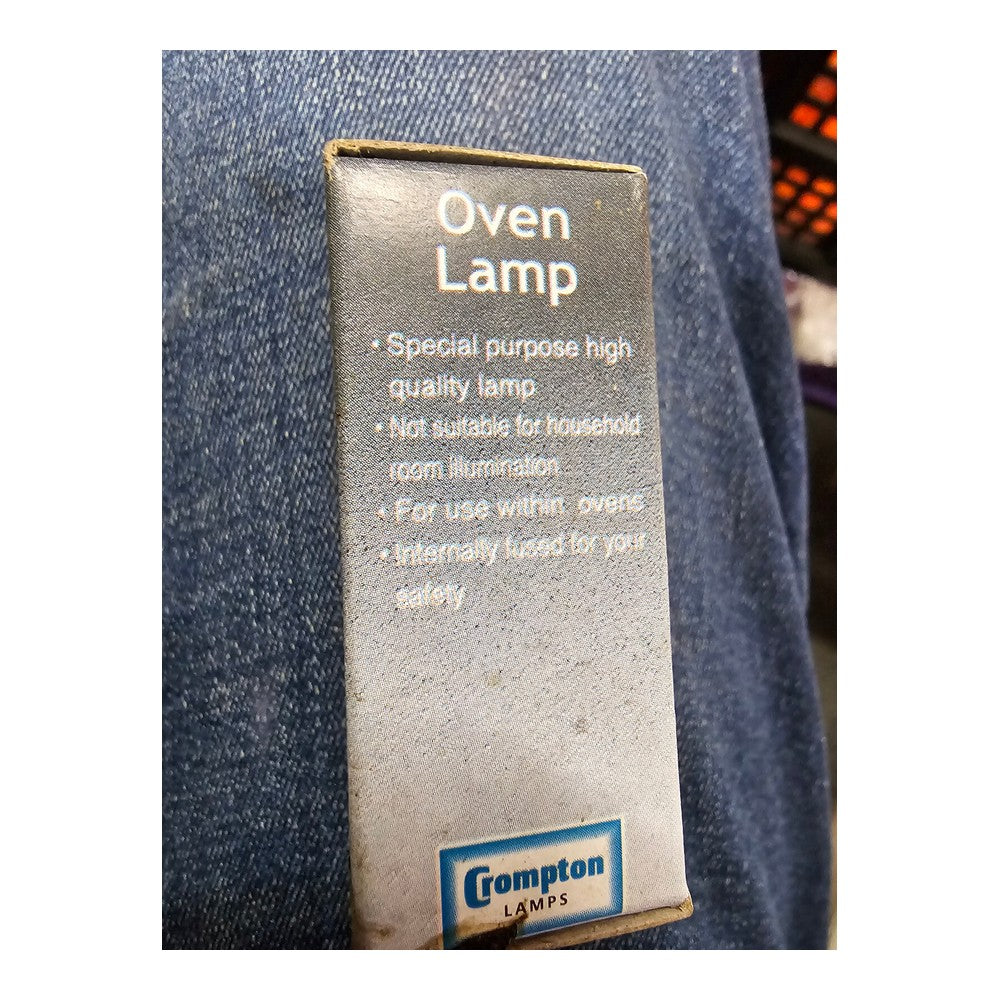 4 x Crompton 15w E14 SES 2800k Clear Oven Lamp - Extra Warm White