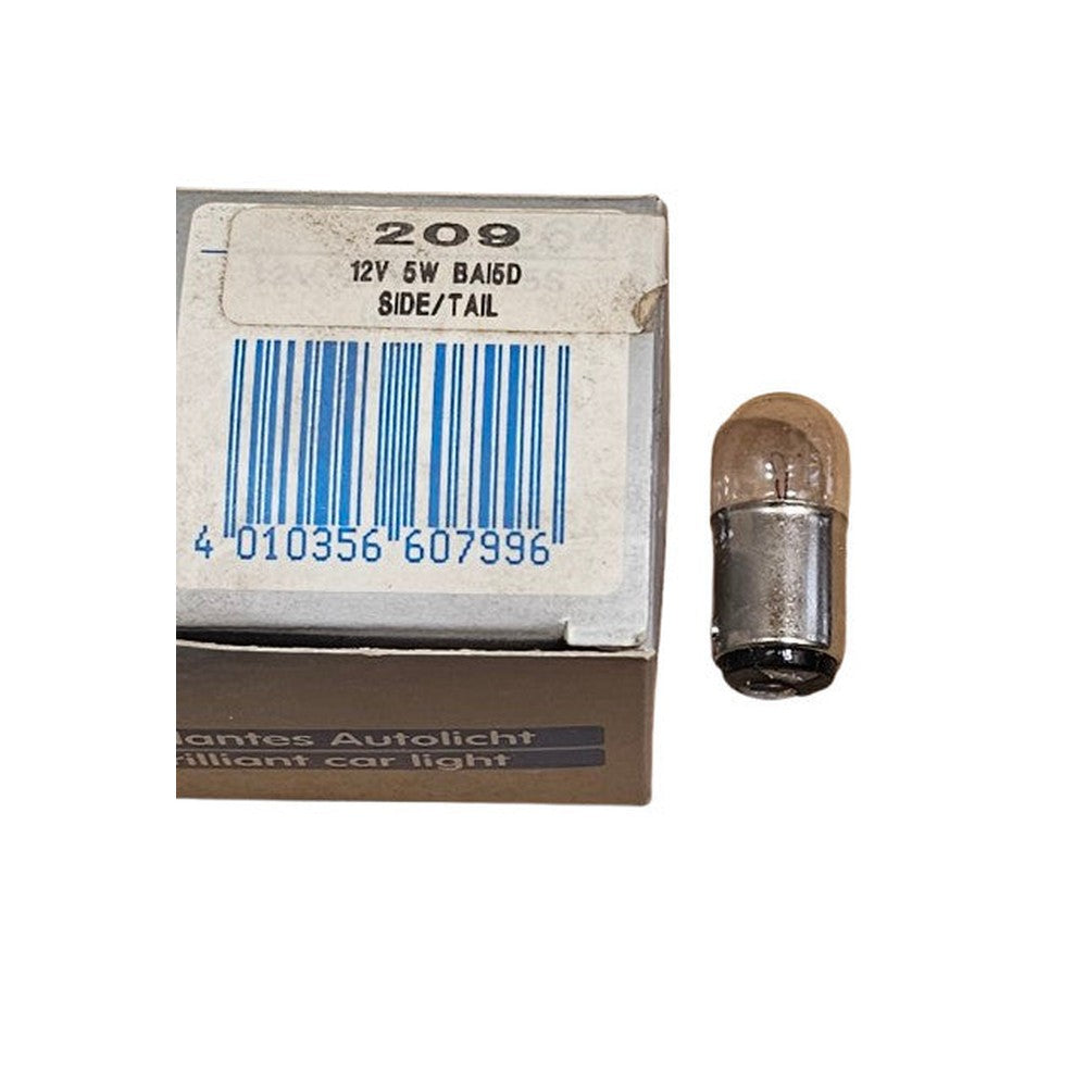 2 Side / Tail Light Bulb BA15D  5W 12V
