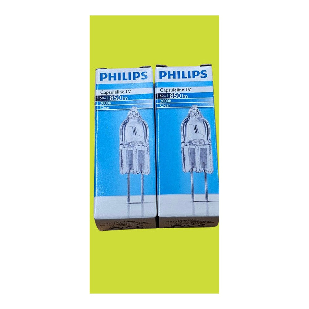 GY6.35 50W Philips Capsule LV 850lm Clear 2000H 44mm