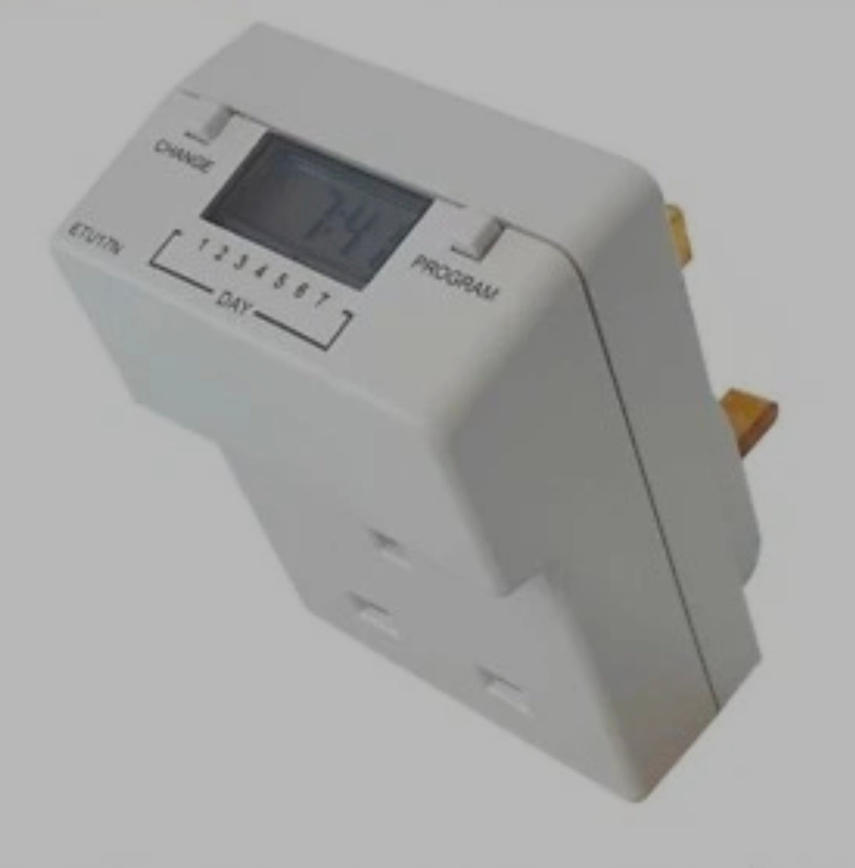 Plug In Timer Switch Digital 7 Day 24 Hour Programmable - Timeguard ETU17N