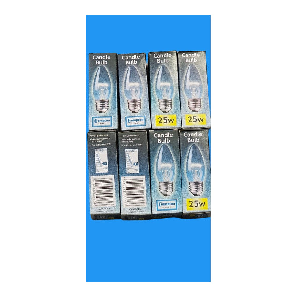 ES-E27 25W Crompton High Quality Lamp Bulbs Internally Fused for Safety