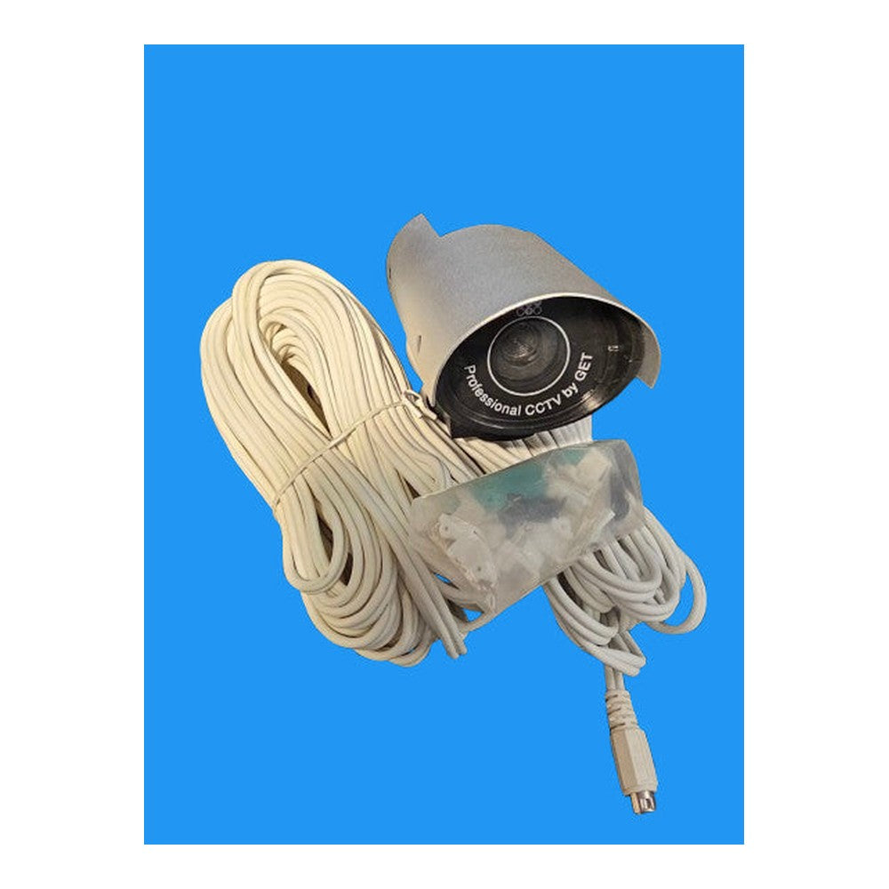 G.E.T Acel B/W Pan/Tilt Camera CCTV With 15m 9 Pin to 9 Pin Cable AC5872