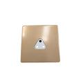 Round Pin Socket Beige Aspect 2A 1G Unswitched White Insert K24380 MK Pack Of 2