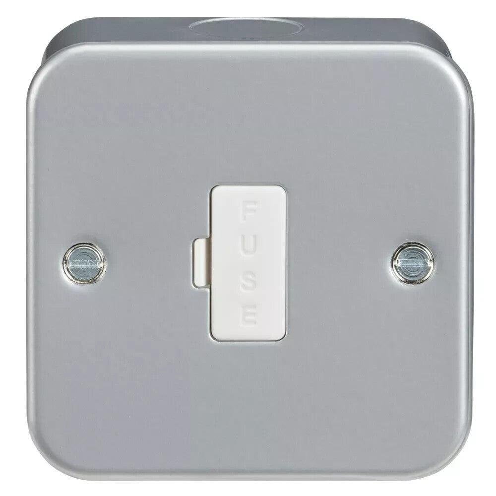 Knightsbridge M6000 13A Metal Clad Fused Connection Spur Unit Unswitched
