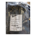 TY-ITS UB200C-B black cable ties 4.6/200mm Pack Of 100