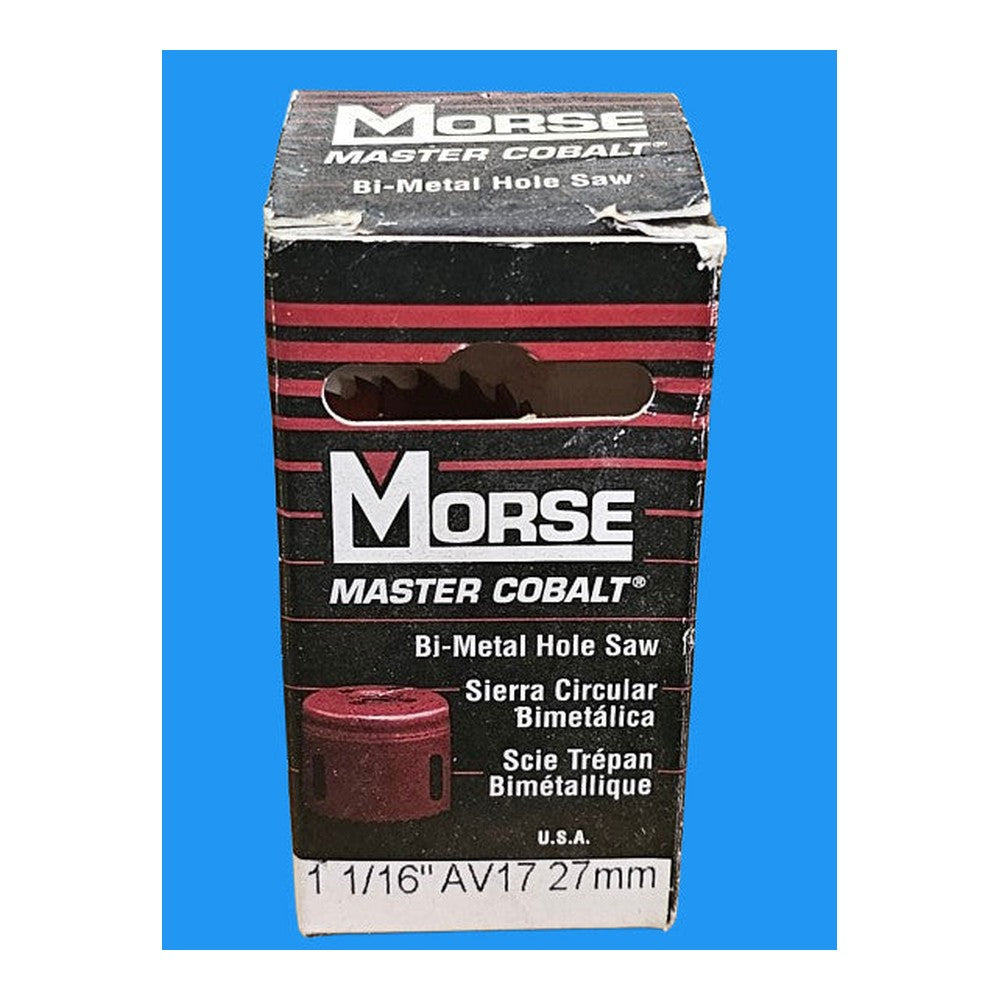 Morse Hole Saw Bi-Metal 27mm 38mm 22mm Longer Life Pack Of 3