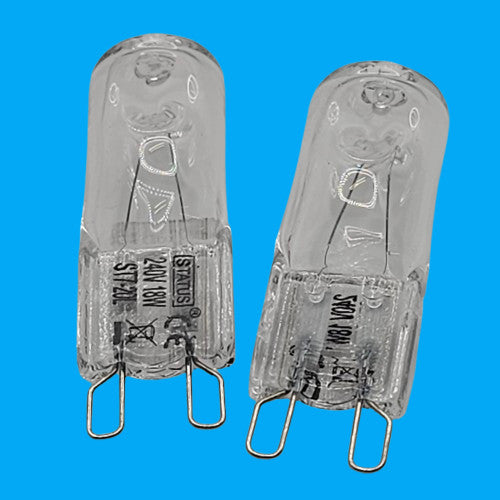 G9 18W Capsule (Pack of 2 ) Status Halogen 205lm Warm White Dimmable Clear 2700k