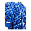 Blue Crimp Connector Terminals / Fully Insulated Female Male Mixed Spade