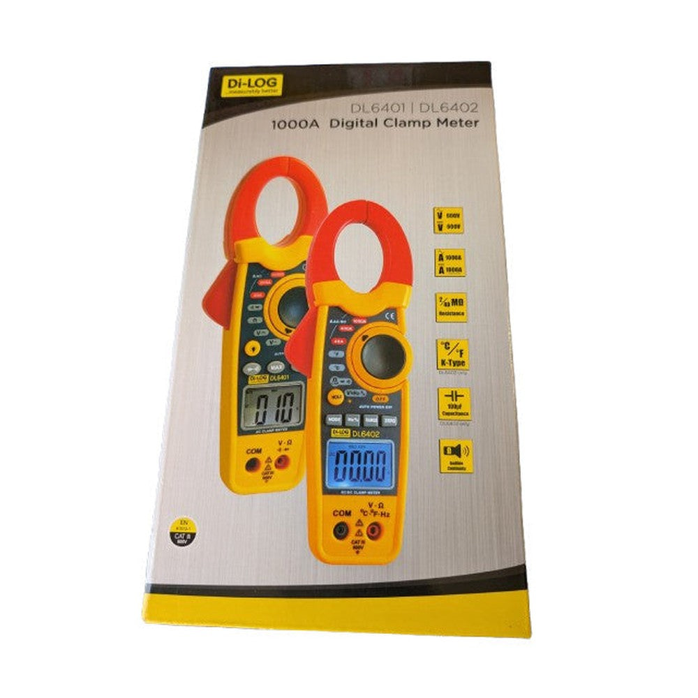 DI-LOG DL6401 DL6402 CLAMP METER 1000A NEW IN BOX