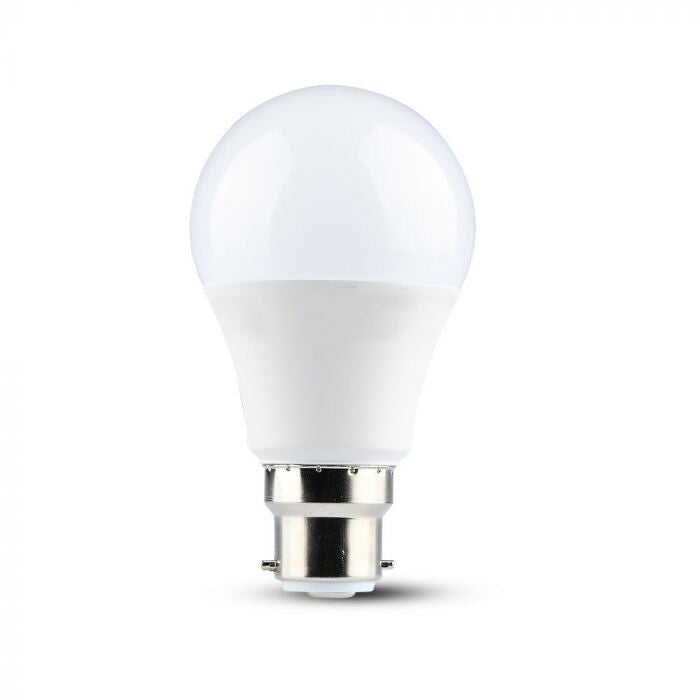B22 11w = 75w A60 2 Pack LED BULB SAMSUNG CHIP 4000K DAY WHITE B22 1055lm V-TAC