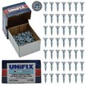 Unifix Screws General Purpose CSK Head Pozi Chippy BZP ZYP Thread Woodscrews