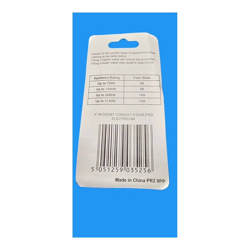 13A Amp Fuses Domestic Household Electrical BS1362 Pro-Elec Choice of Amounts