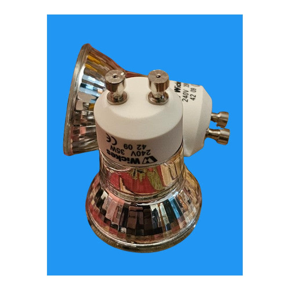 Wickes 35w GU10 35mm Halogen Bulbs 2000h