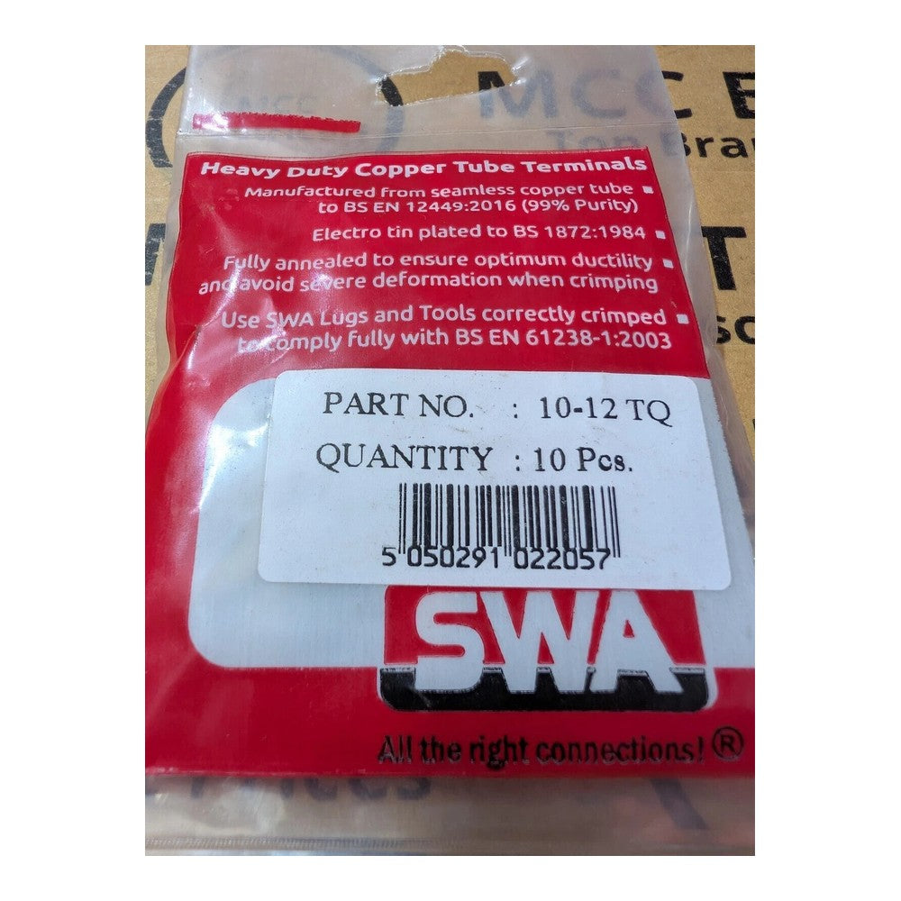 SWA Copper Tube Terminals - Heavy Duty Various Sizes - Crimp Lugs Battery Cable
