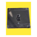 B.G 10AX Plate Switch BELL Push Black Nickle Screwless Flat Plate