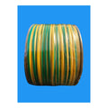 6Mm GREEN/YELLOW EARTH SLEEVING PVC CABLE TUBING PROTECTION ELECTRICAL