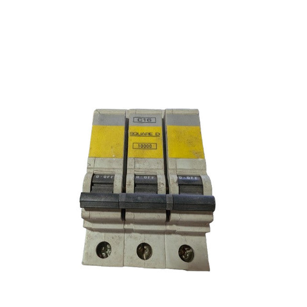 Square D QOE MCB 16 Amp Triple Pole 3 Phase Breaker Type C 16A QO316EC10 10000