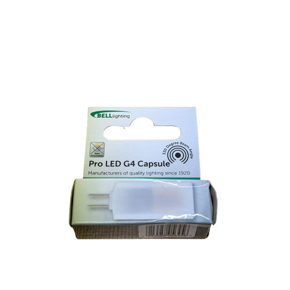 2x Bell Lighting 05645 1.5W (=15w) Pro LED G4 Capsule 120LM 2700K Warm White