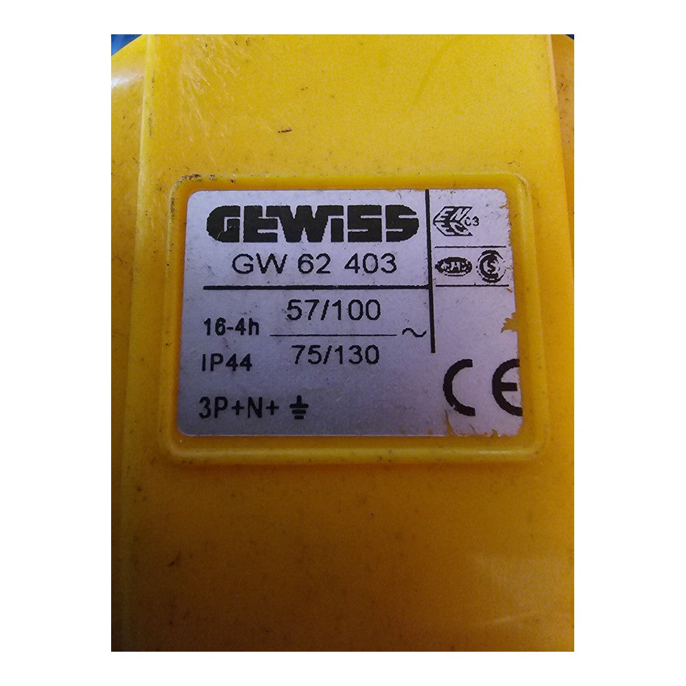 GW62403 Socket Outlet Gewiss Pack Of 3