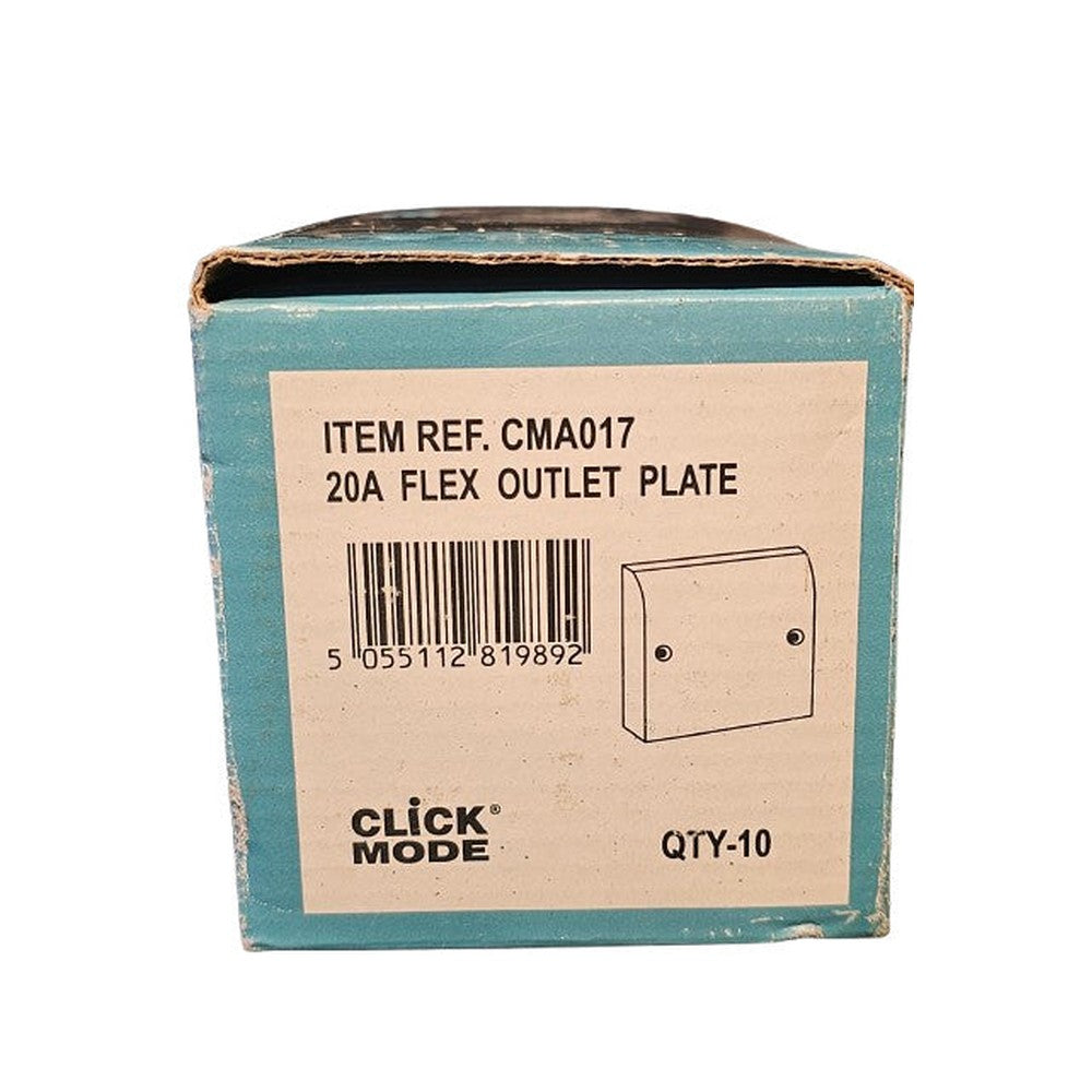 20A Flex Outlet Plate Click Mode CMA017 ( Pack of 3 )