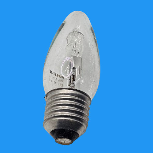 3 x E27 Fusion 28w Candle Bulb Lamp 370lm Halogen ECO 93mm x 35mm3mm