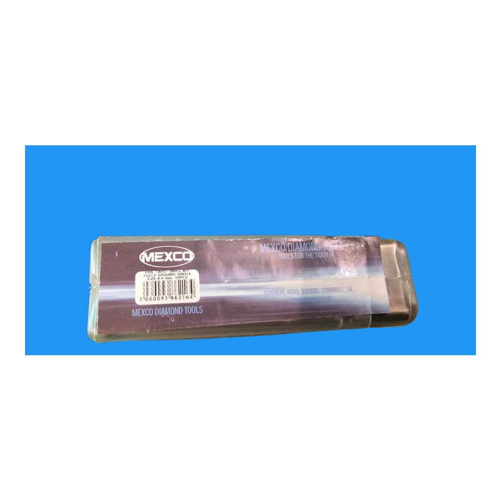 Mexco HSS Twist Drill Bits Fully Ground Din338 Various Sizes Diamond