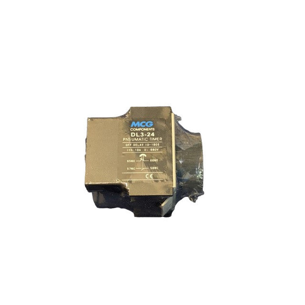 2x MCG Components DL3-D24 Pneumatic Timer Time Delay Block 10 to 180 Seconds