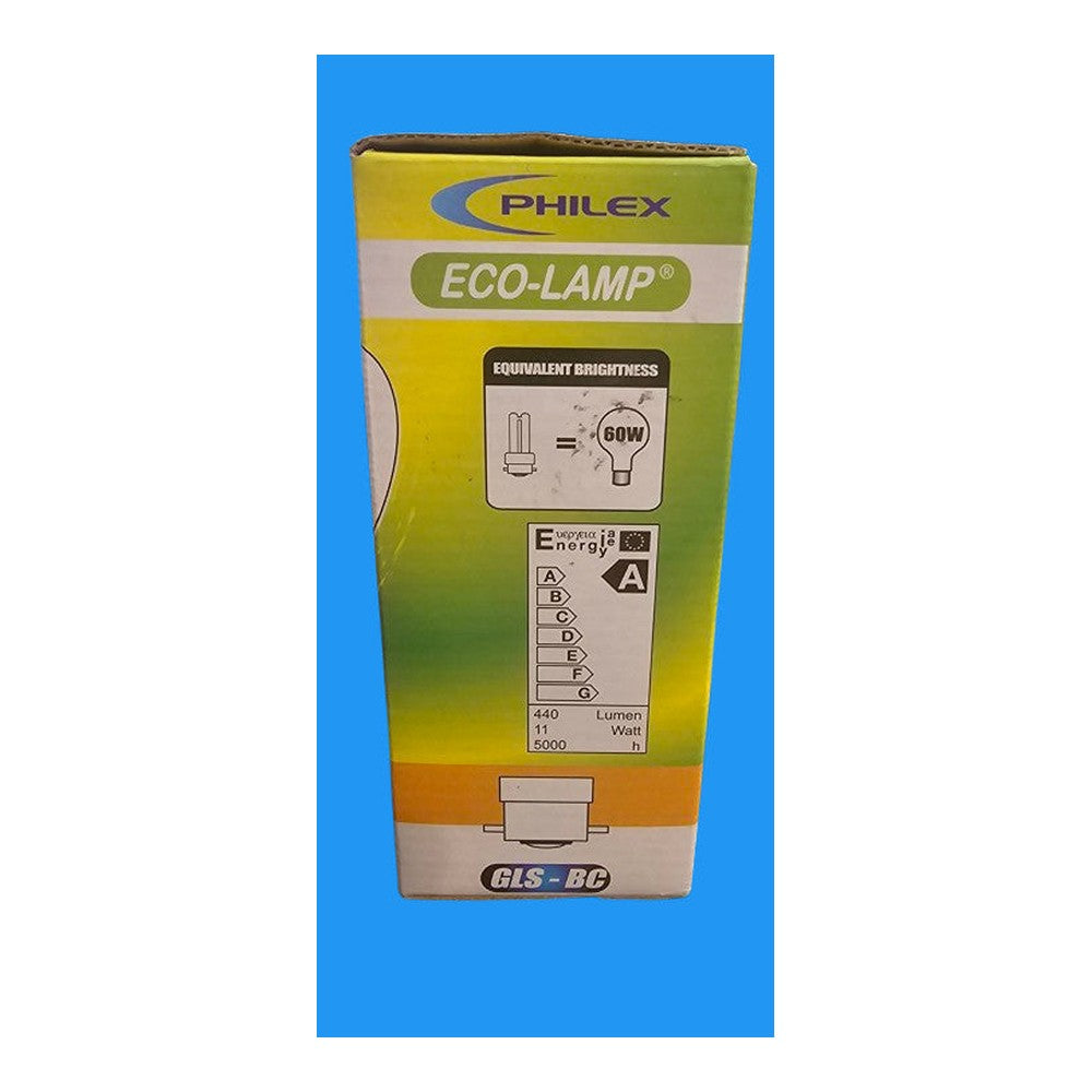 GLS-BC 11W =60w ECO Lamp 240v 440lm 5000h
