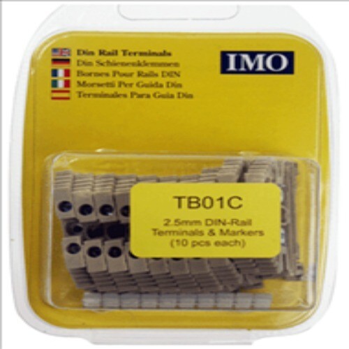 IMO TB01C Din Rail Terminals ER2.5-TB01C IMO Pack of 10 Units