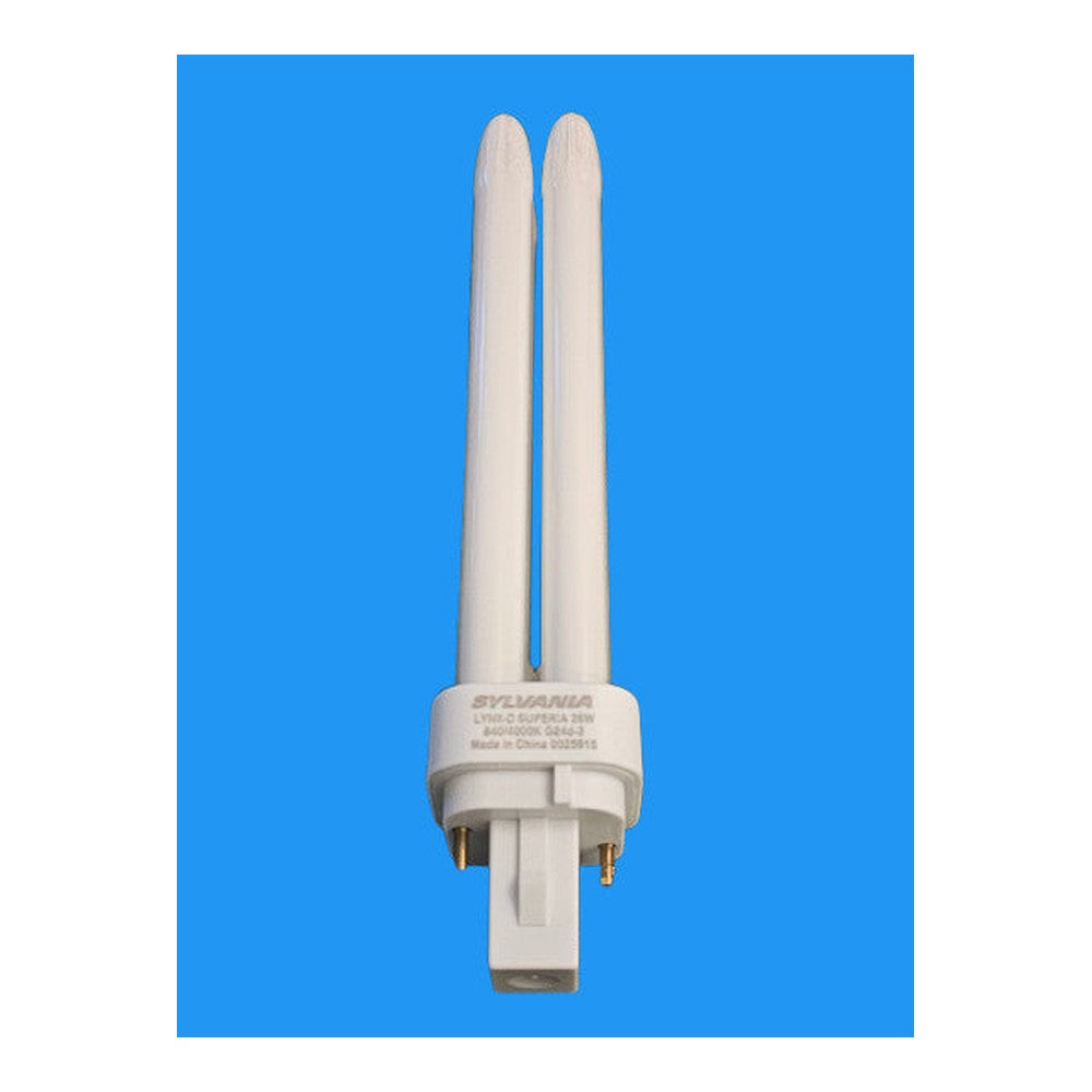 Sylvania 26w G24d-3 Bulb Lamp 2 Pin Cool White 1800Lm