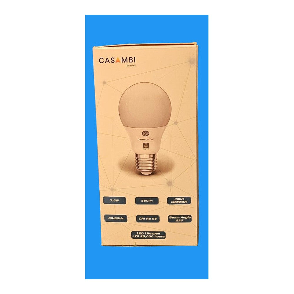 Casambi 7.5w Carus Snart Lamp Comparable with all Octo Devices Dimmable 560lm