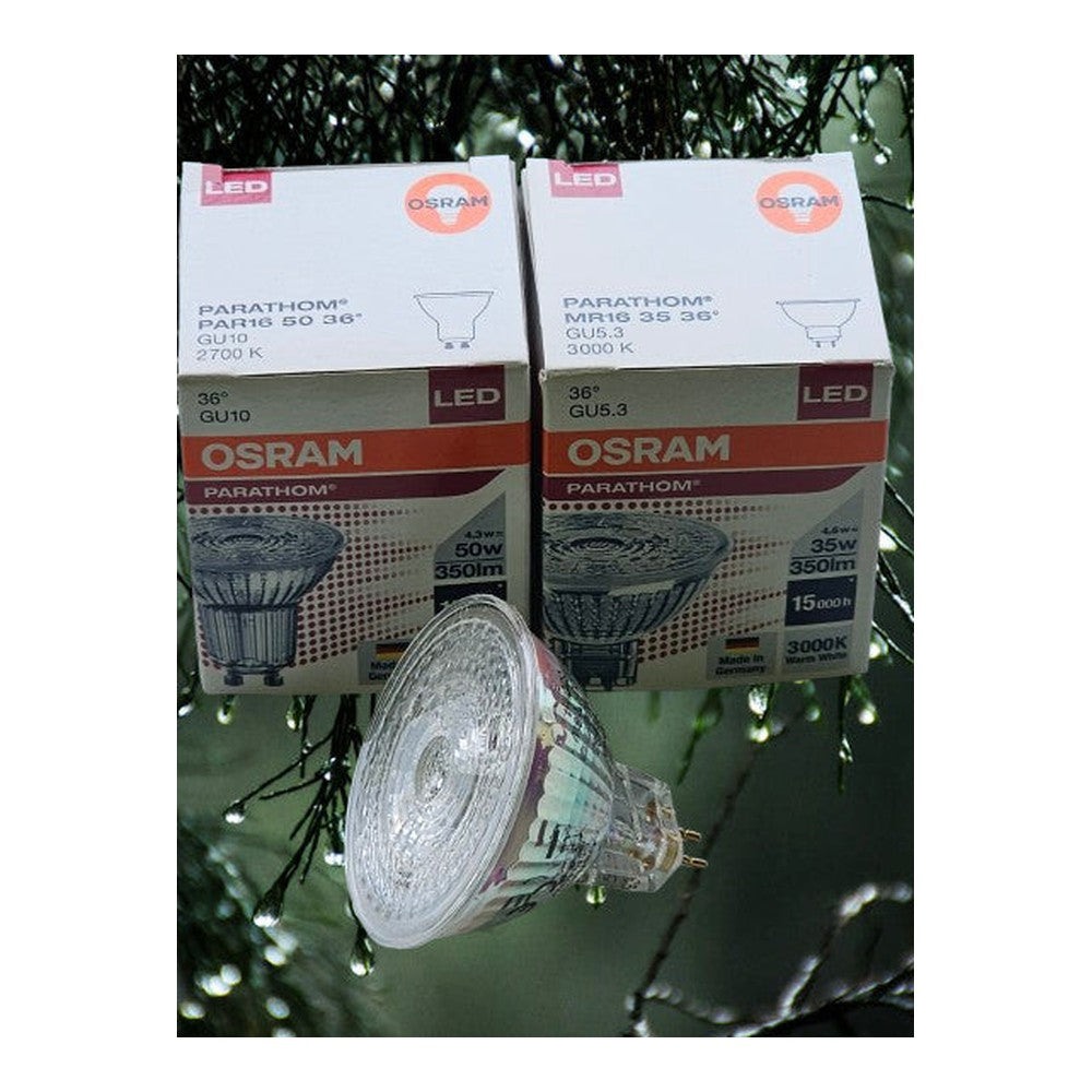 2 x Osram LED Parathom Various GU10 GU5.3 Bulb Lamp PAR16 MR16 Warm White 4.3/5W