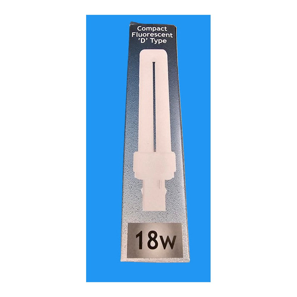 G24d-2 18W D Type Compact Fluorescent Bulb Lamp 1218lm 10000h CLD18SCW
