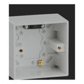 47mm Single pattress Box SN1610 Knightsbridge (Pack of 3)