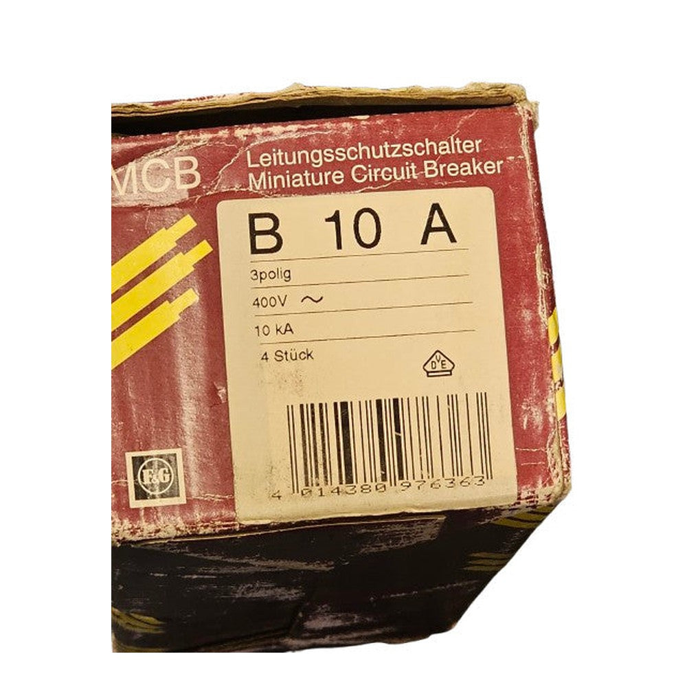 F & G Circuit Breaker MCB B10 PX300 400V