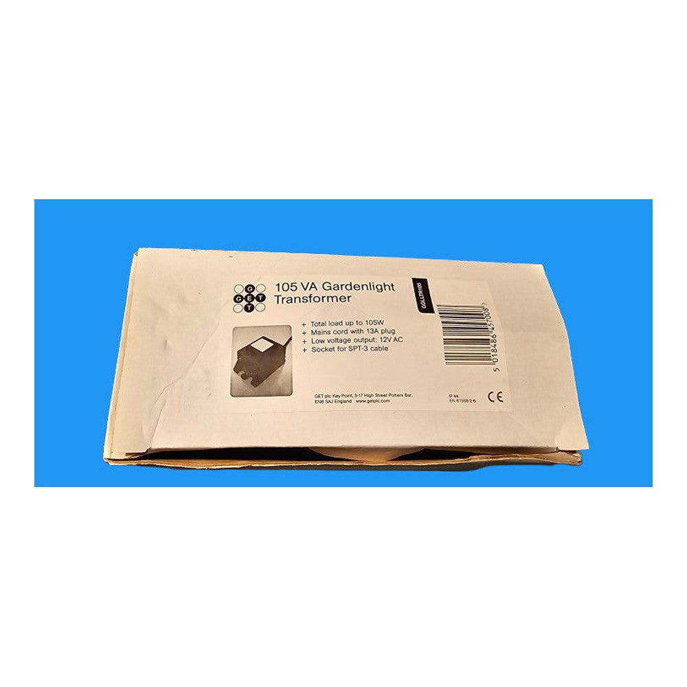 105VA Gardenlight Transformer 105w Low Voltage 12V GET IP44