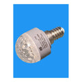 2 x E14 G35-12 LED Pygmp Lamp Bulb 0.6w Warm White Non-Dimmable