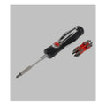 GEDORE Ratchet screwdriver 1/4 w.telesc.shaft