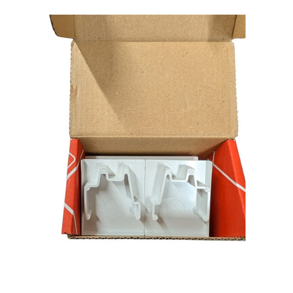 MK VTSDS WHI Prestige End Cap Assembly White - 2 Boxes (12pcs total)