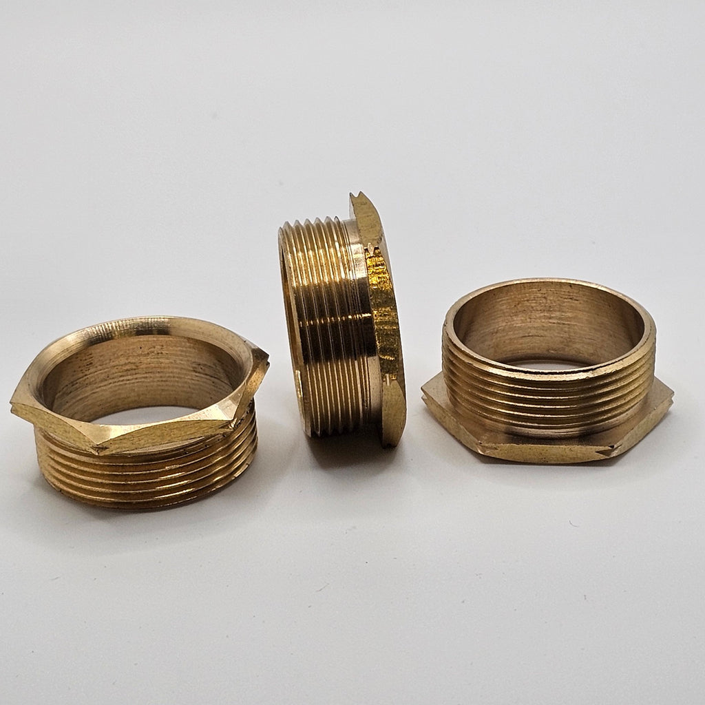 Niglon 32mm Brass Male Short Bushes Conduit Fittings MS32