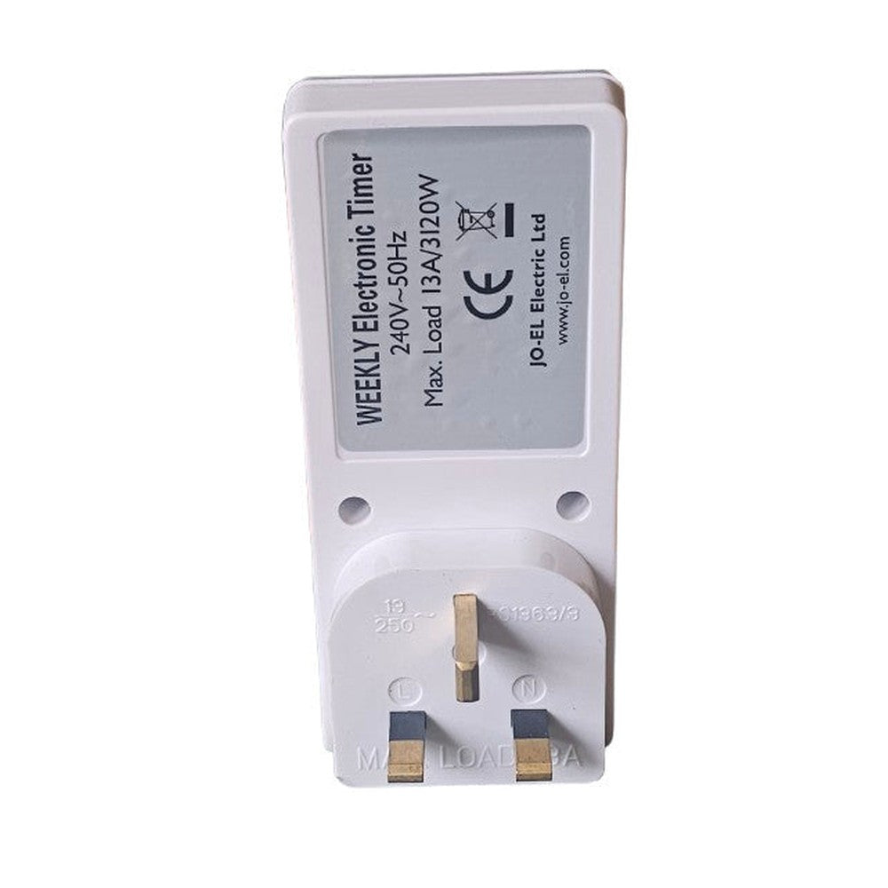7 Day Weekly Electronic Timer 8 on/off in 7 Days