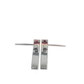 Carlisle Brass Serozzetta Satin Silver Lever Handle on Backplate, Fixings