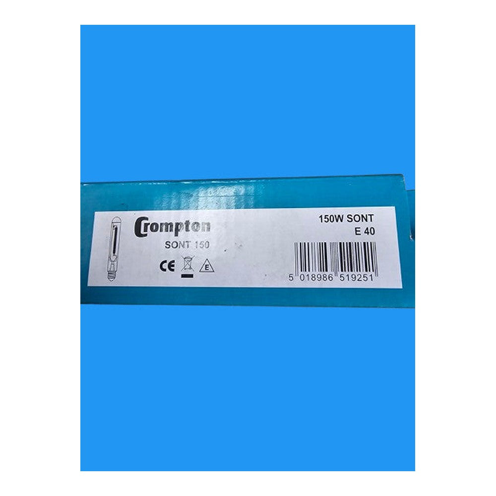 Crompton E40 SONT 150W High Pressure Sodium Bulb Lamp Tubular