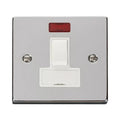 13A Neon Switched Fused Connection UnitClick VPCH652WH Deco | Polished Chrome |