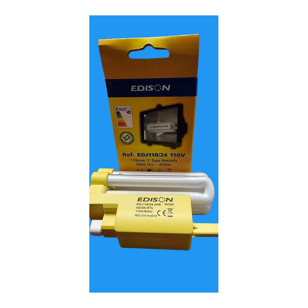 Edison EDJ118/24 Liners Replacement ENERGY SAVE ALT R7s 118mm Halogen Bulb