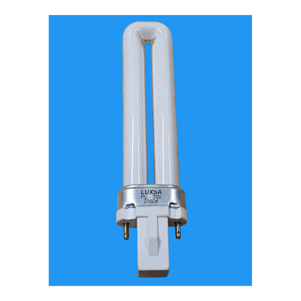 G23 PL 7w Luxsa 240v 2700k Fluorescent Lamp Bulb 2 Pin